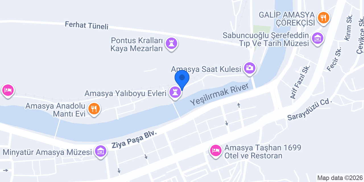 ŞİRİNCE OTEL RESTAURANT konumu