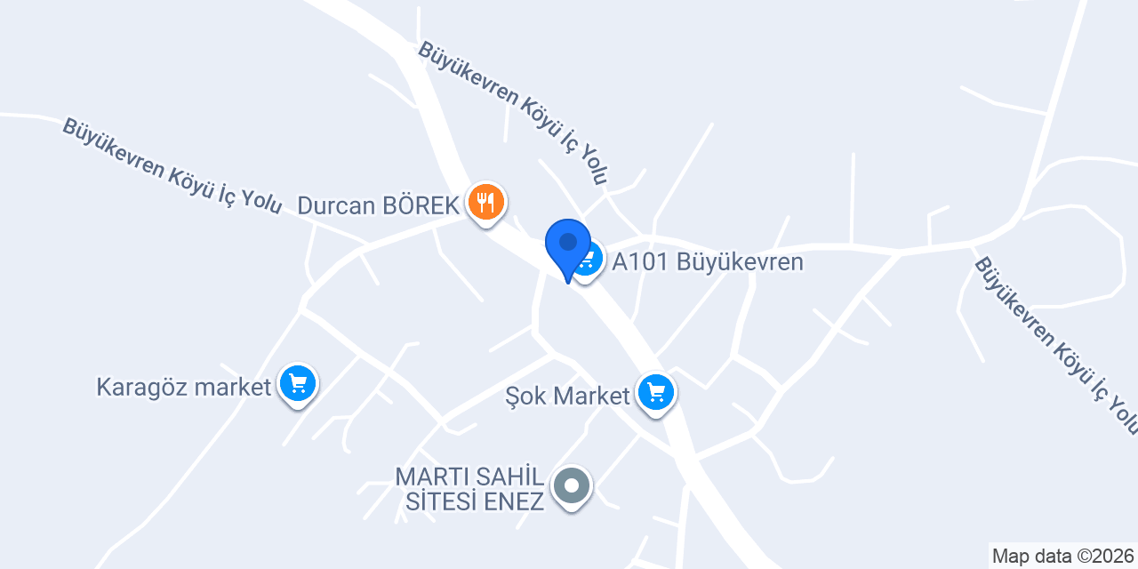 Karagöz Yem/Zahire/Mama konumu