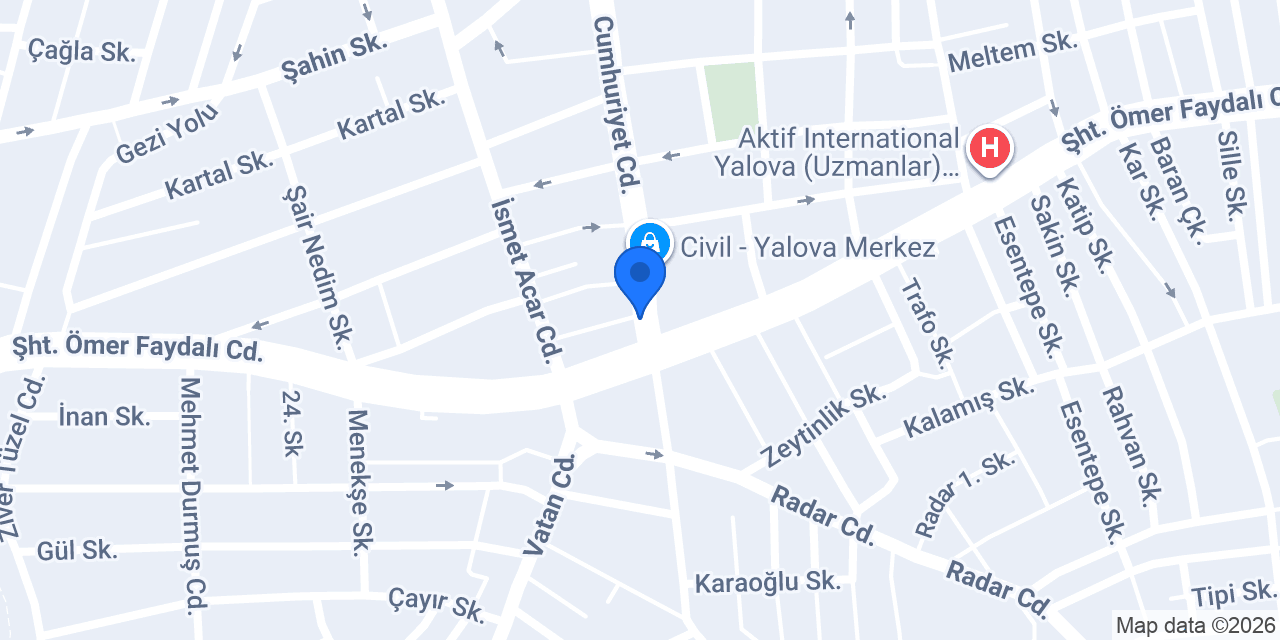 AKGÜL YAPI HARİTA konumu
