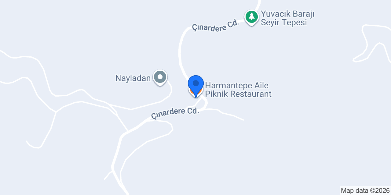 Harmantepe Aile Piknik Restaurant konumu