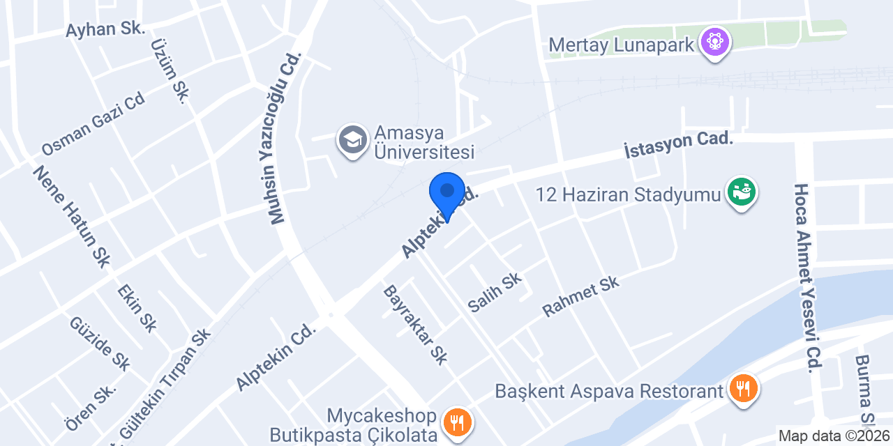 Altunel simit ve unlu mamüller konumu