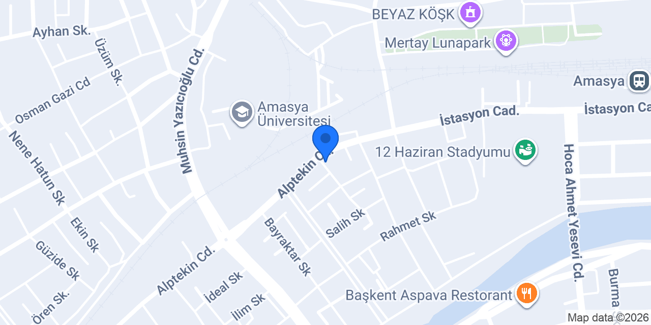 DHL eCommerce - Amasya Şubesi konumu