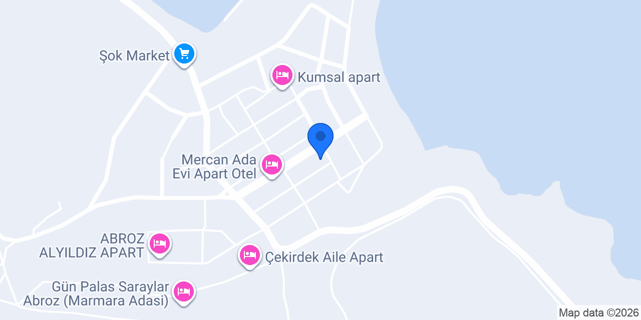 MAVİ APART konumu