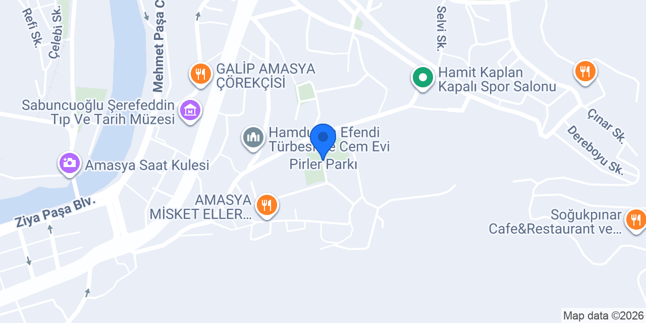 Pirler Parkı konumu