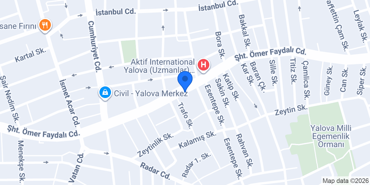 BİLEK MOBİLYA konumu