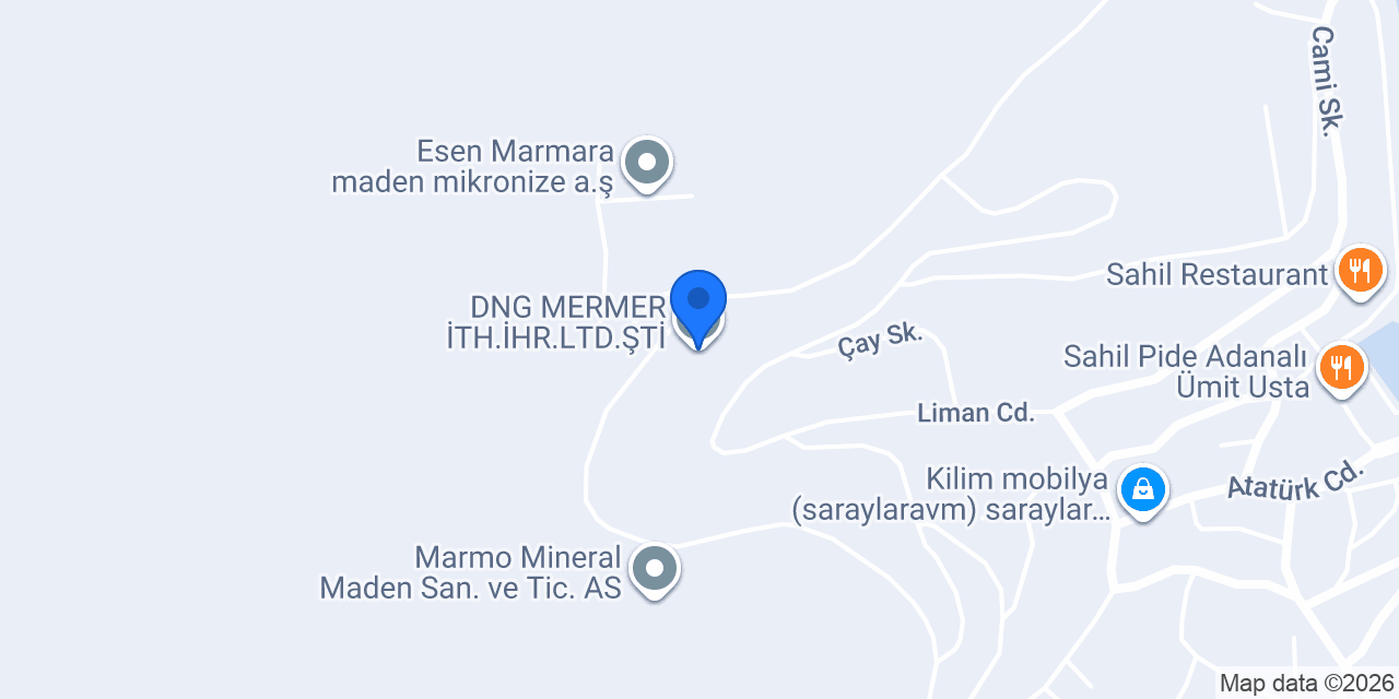 DNG MERMER İTH.İHR.LTD.ŞTİ. konumu