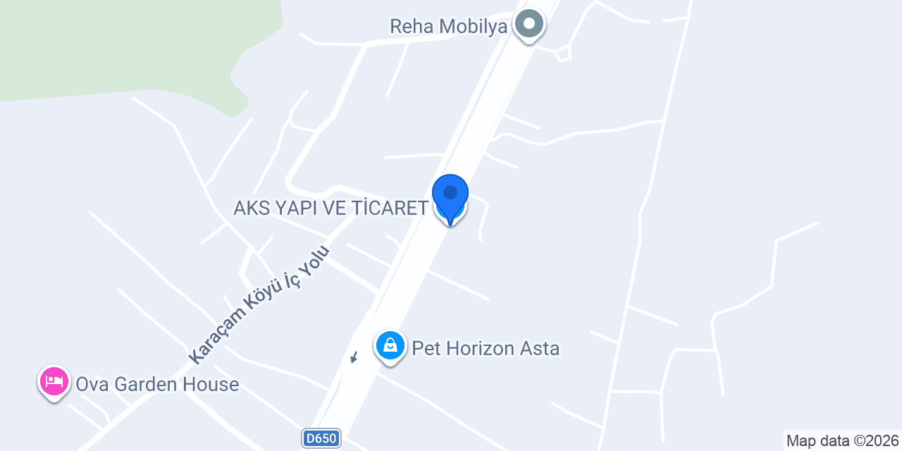 AKS YAPI VE TİCARET konumu