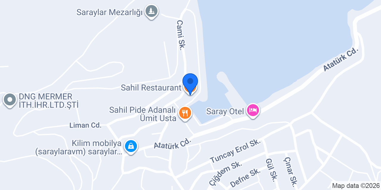 Sahil Restaurant konumu