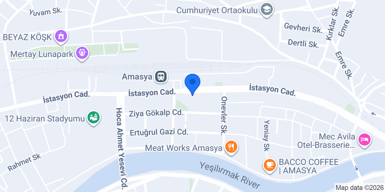 Metehan Emlak Amasya konumu