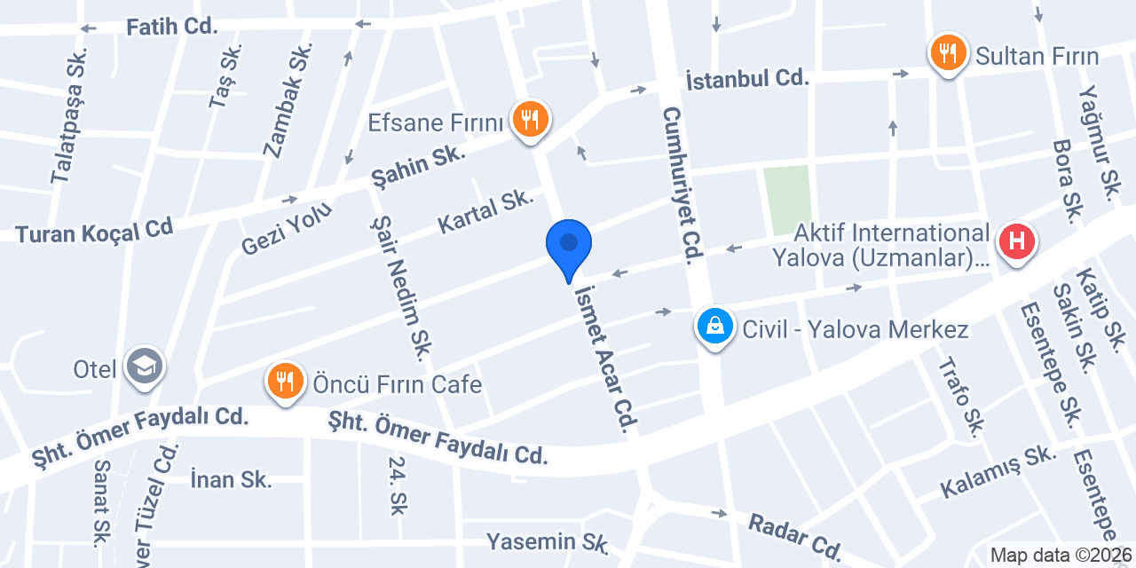 Salon Mehmet Bayın konumu