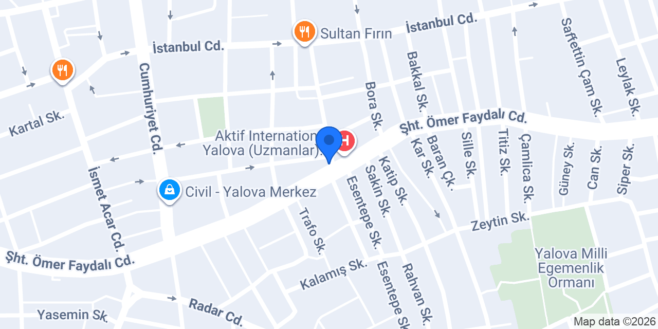Aslı Optik konumu