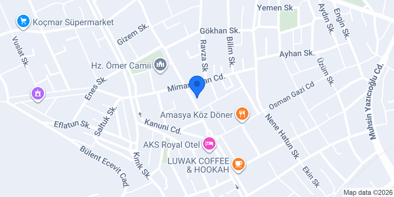 Şehzade pastanesi bistro konumu