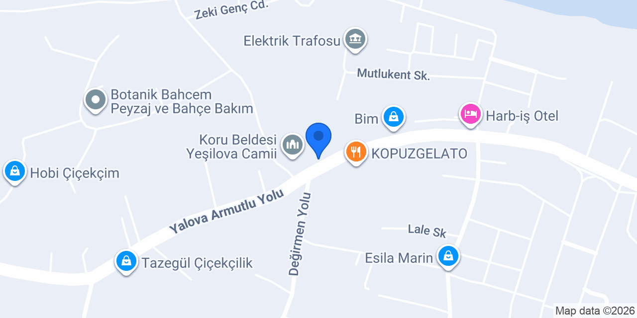 CAN AHŞAP HANE konumu