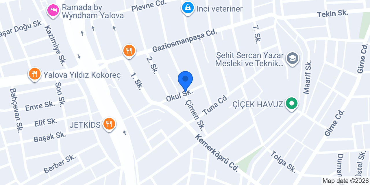 Dumlu Et Kasap konumu