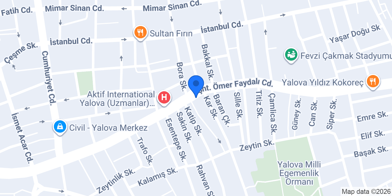 YNÇ Hukuk & Danışmanlık | Av. Musab NAYMAN konumu