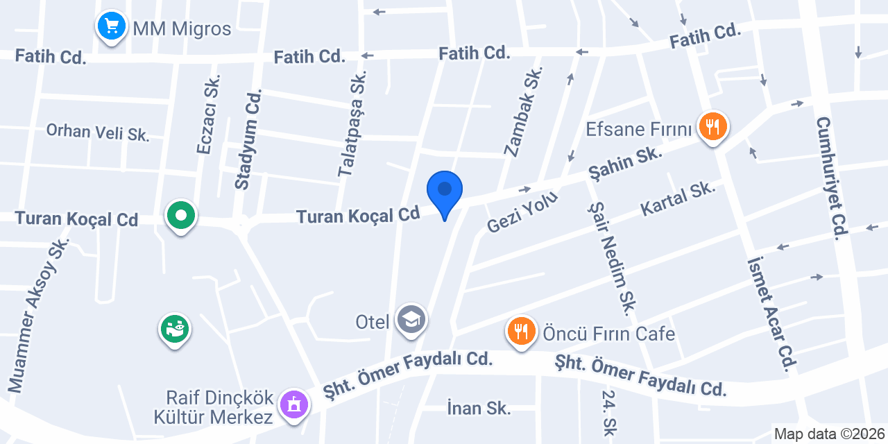 Burgaz Bilişim konumu