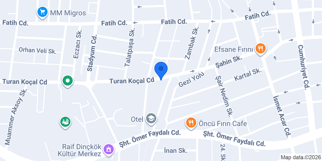 NEON SİGORTA YALOVA ŞUBE konumu