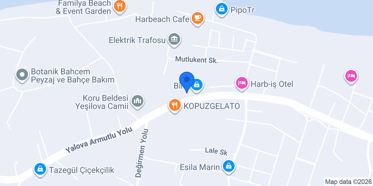 Başkan Çiçekçilik konumu