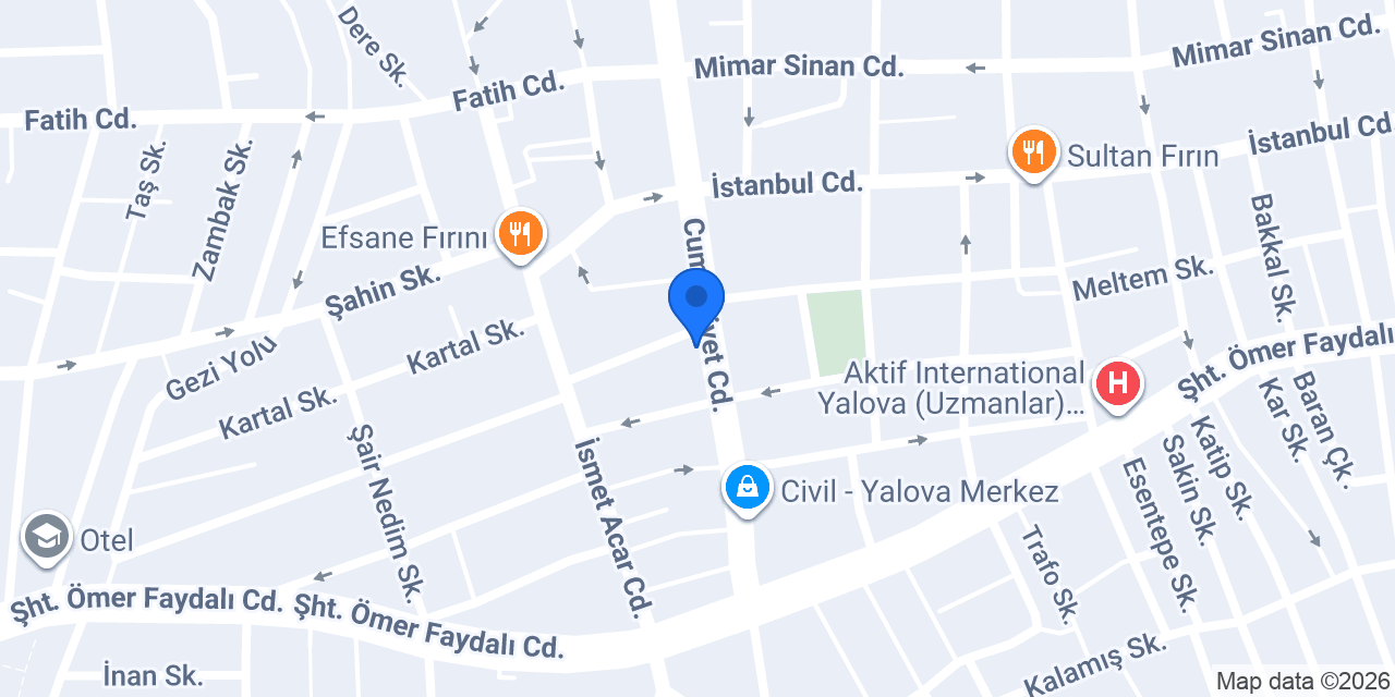 MENGÜÇ OPTİK konumu