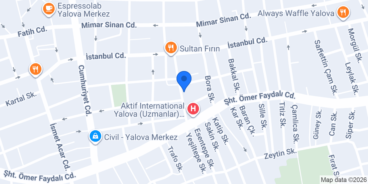 KUAFÖR GÜLER konumu