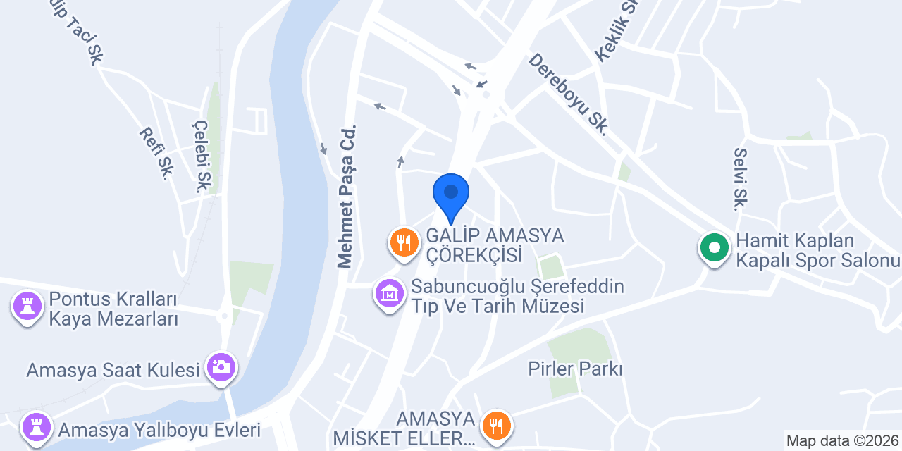 Amasya Çağsan ısı konumu