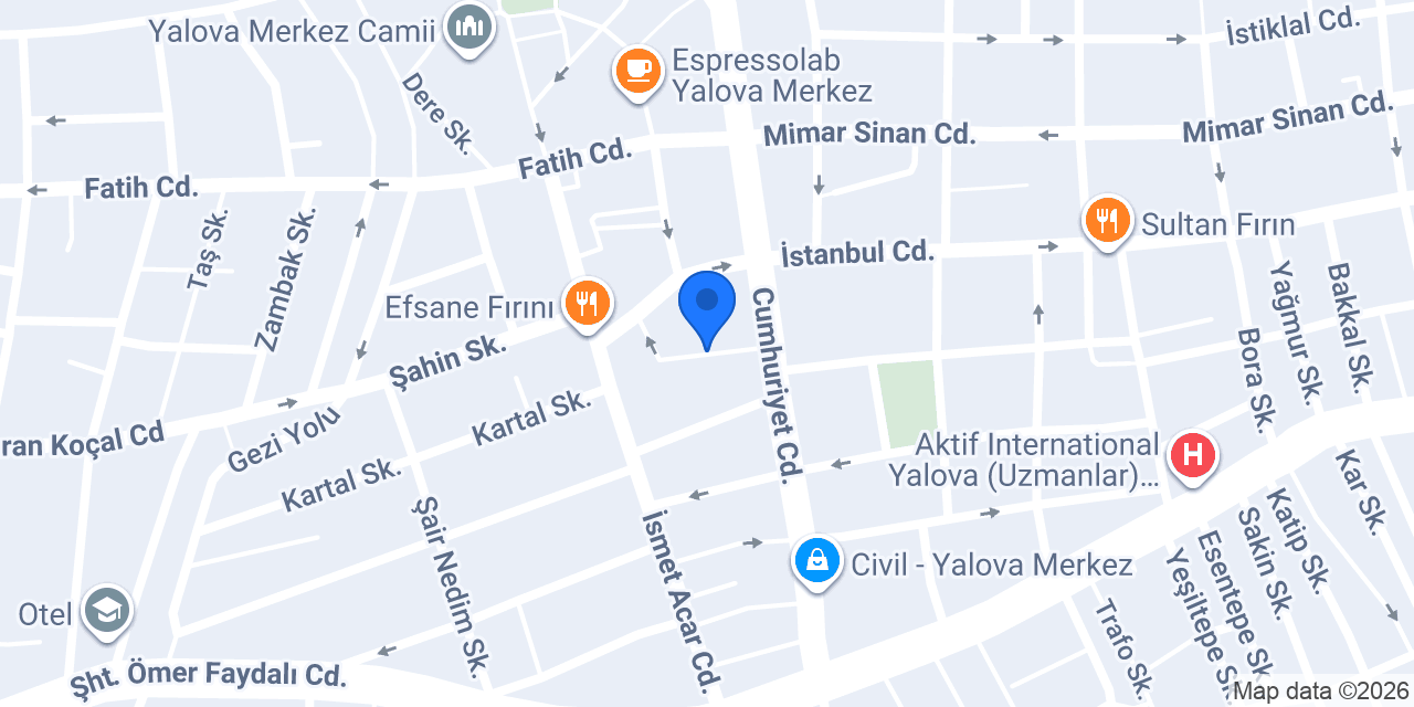 Diyetisyen Bengüsu Kat konumu