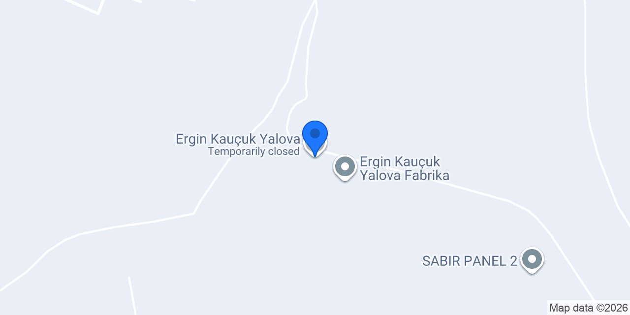 Ergin Kauçuk Yalova konumu