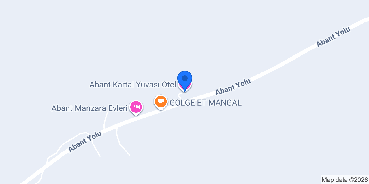 Abant Kartal Yuvası Otel konumu