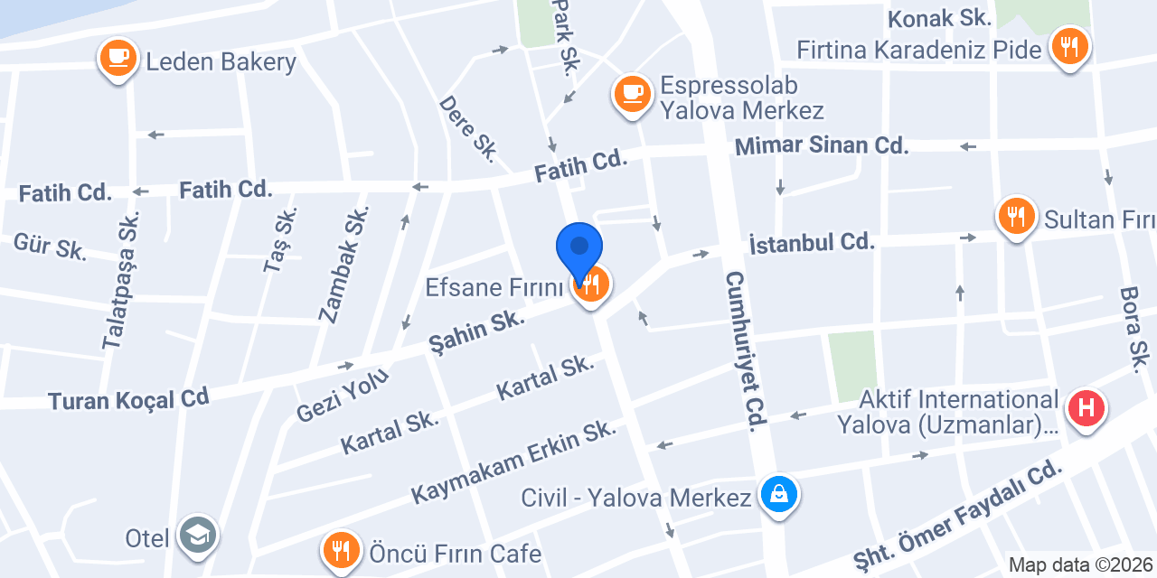 HİLDE GARDEN konumu
