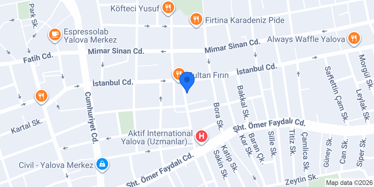 Pınarbaşı Sigorta konumu