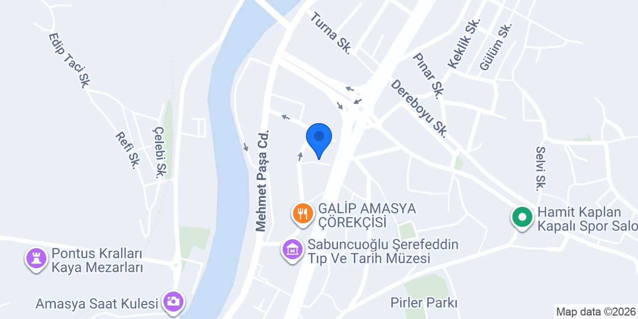 Melekli Konak konumu