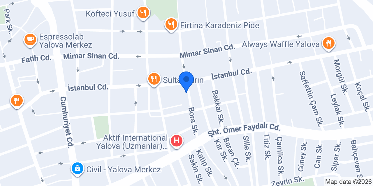 Relaks Terapi Yalova konumu