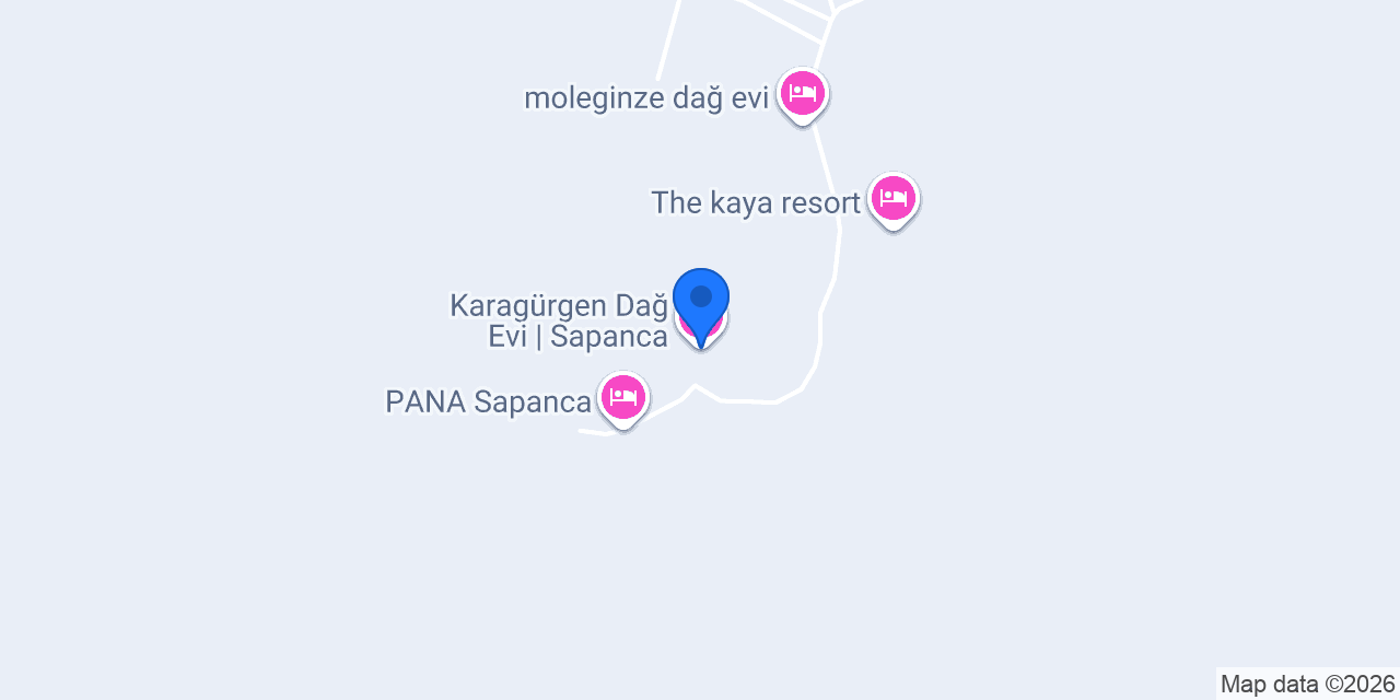 Karagürgen Dağ Evi | Sapanca konumu