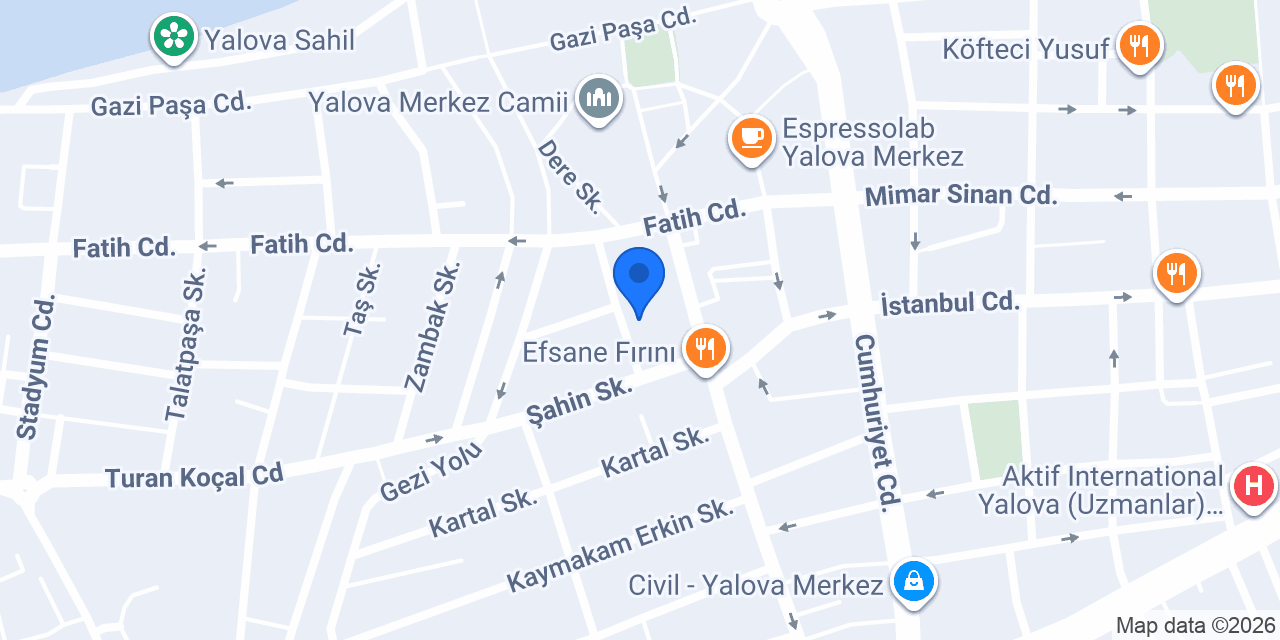 Pehlivan & Pehlivan Hukuk Bürosu konumu