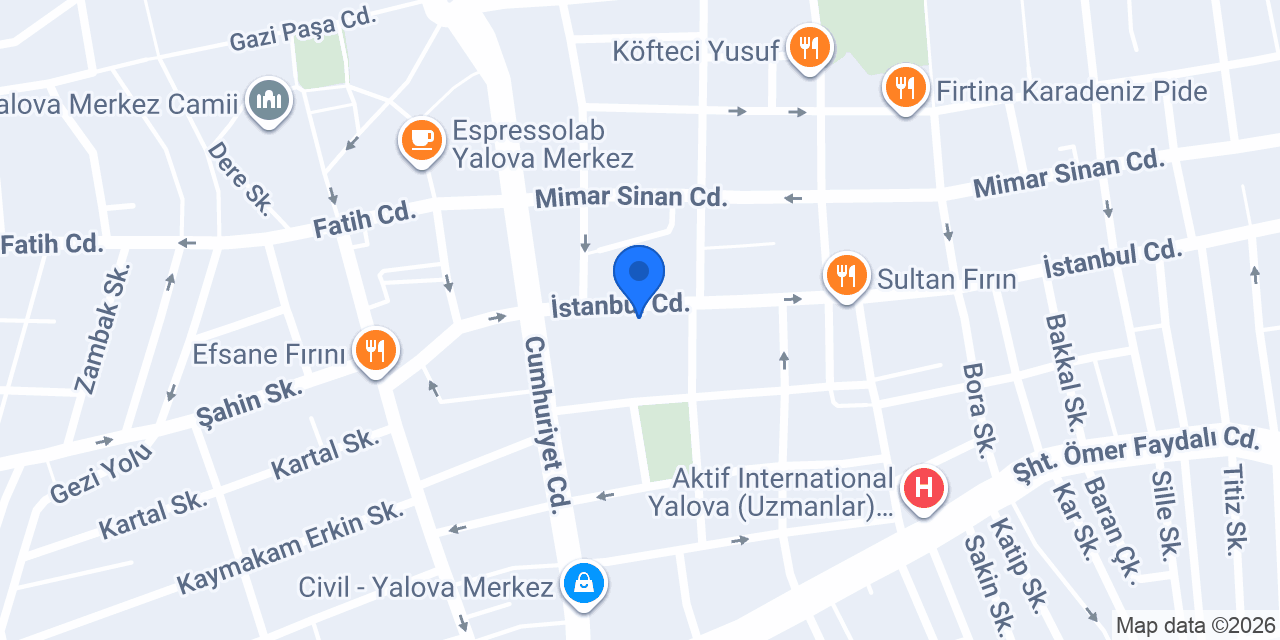 İstanbul Eczanesi konumu