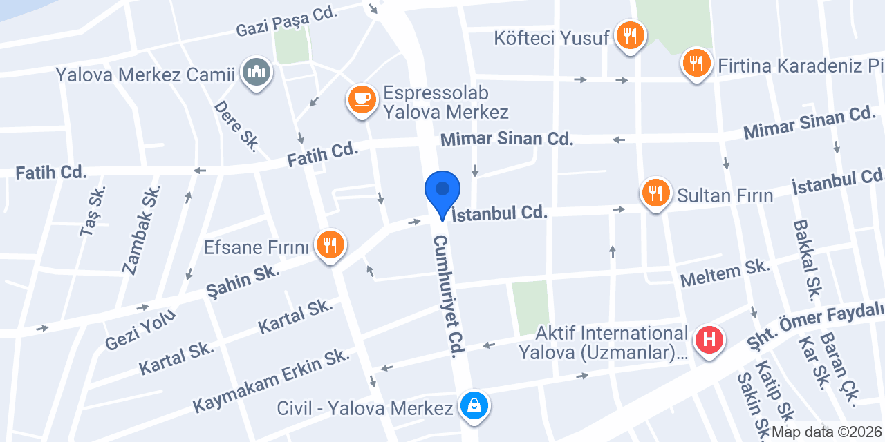 Meşhur İstanbul Döner konumu