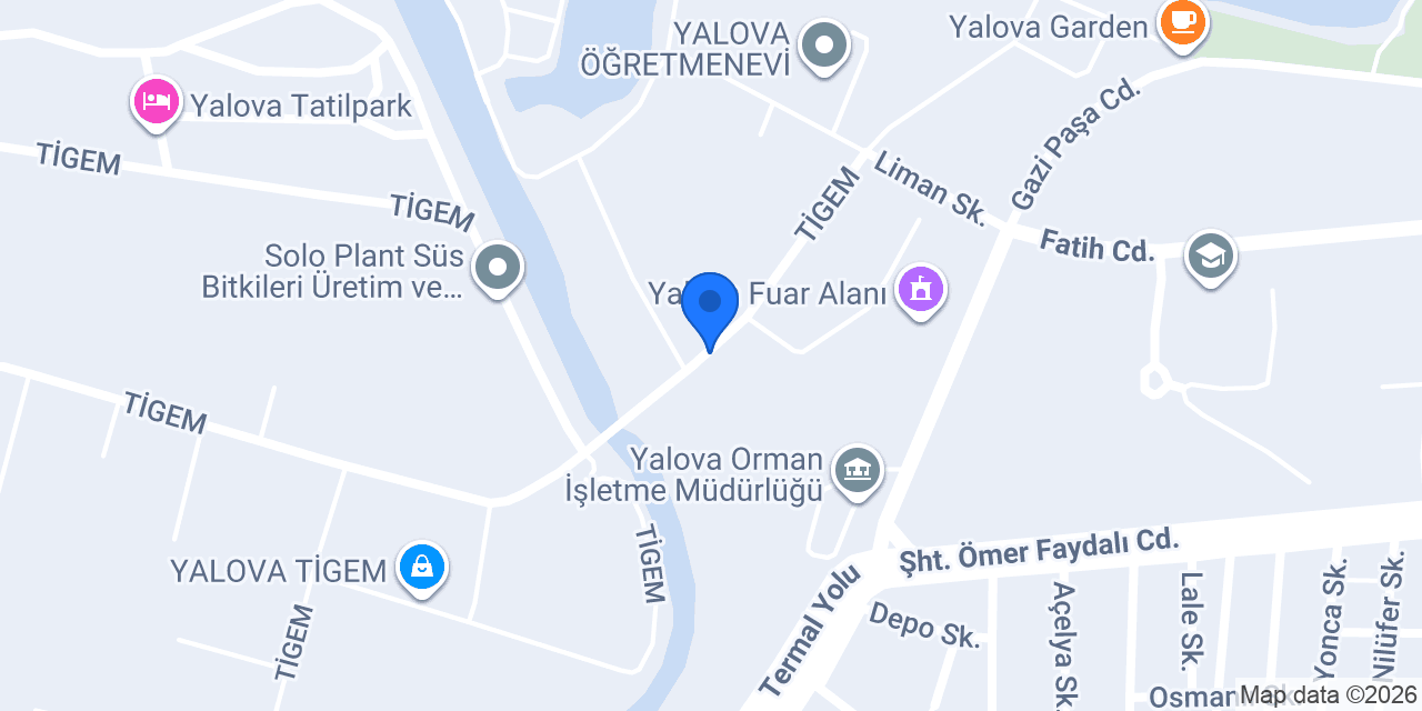 Alplant Süs Bitkileri konumu