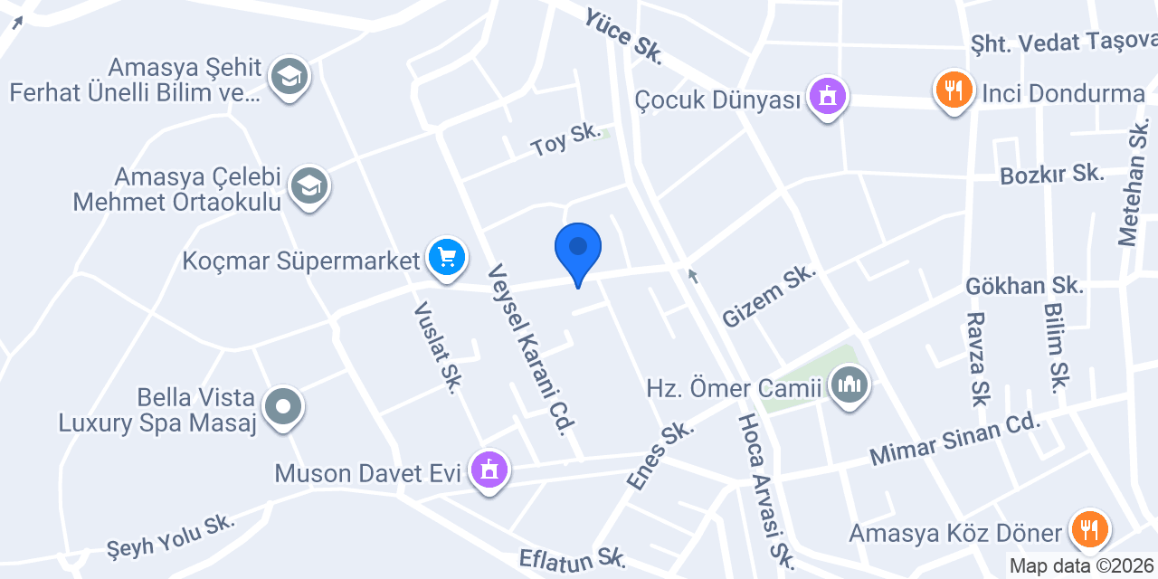 NEFİSE ÇETİN SEGEM konumu
