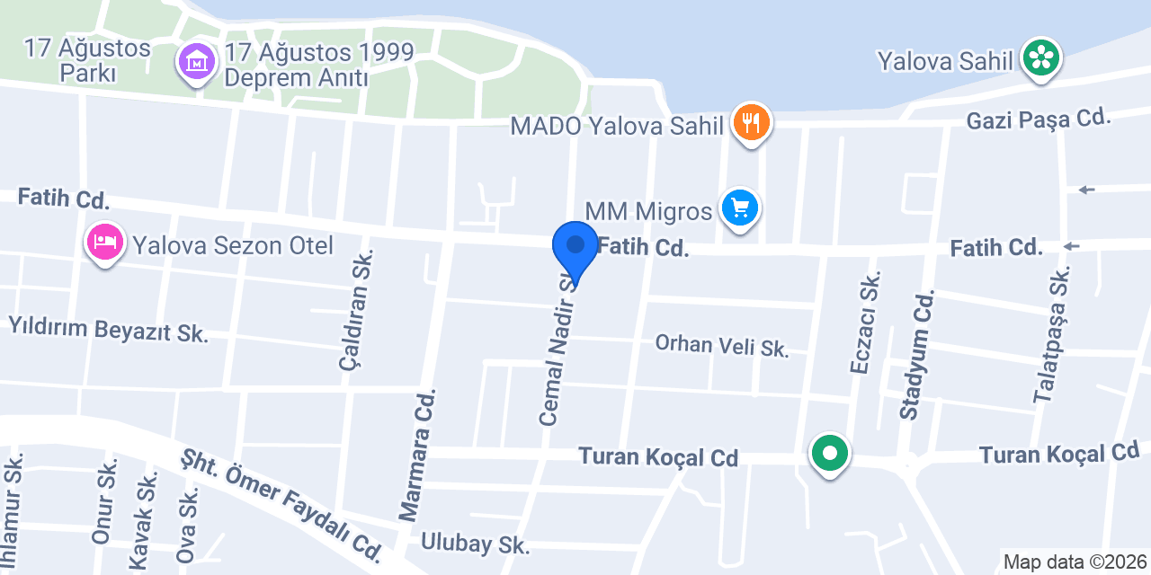 Cadde Kuaför konumu
