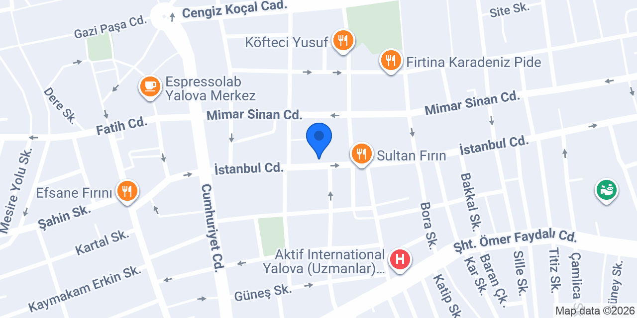 Diş Hekimi Selçuk Hançer konumu
