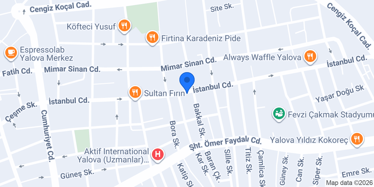Öz Akaydın Mobilya konumu
