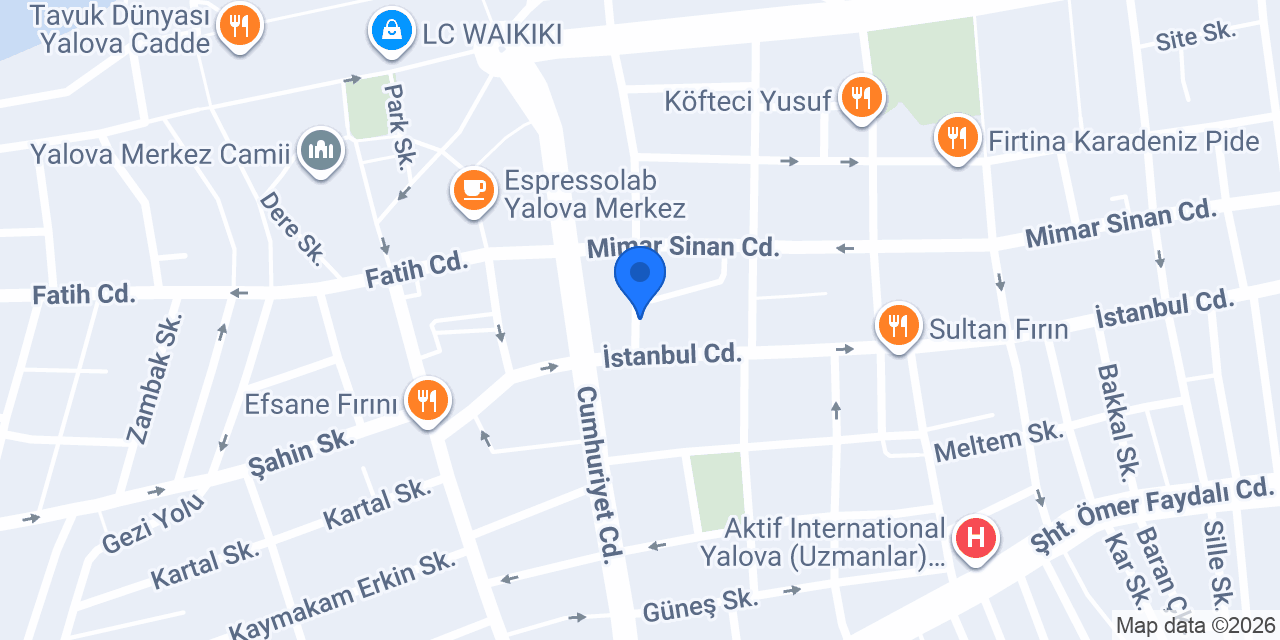 İstanbul Dikimevi & Terzi konumu