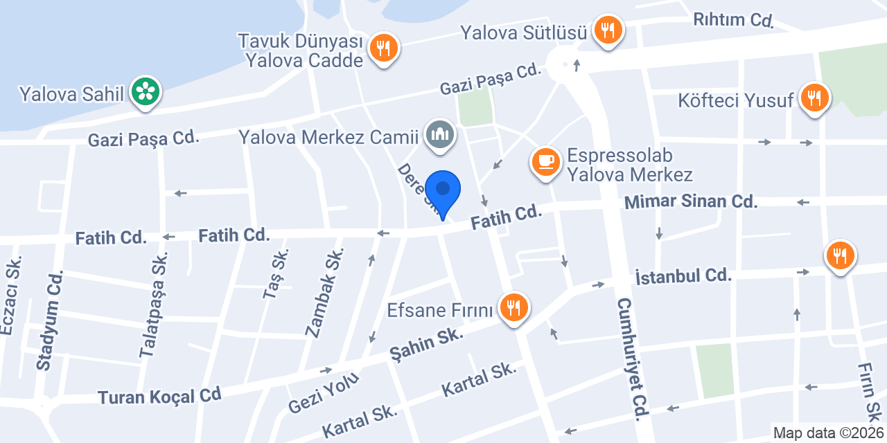 Ecem Eroğlu Mimarlık konumu