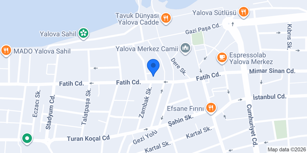 Uzm. Dr. Ali Övet konumu