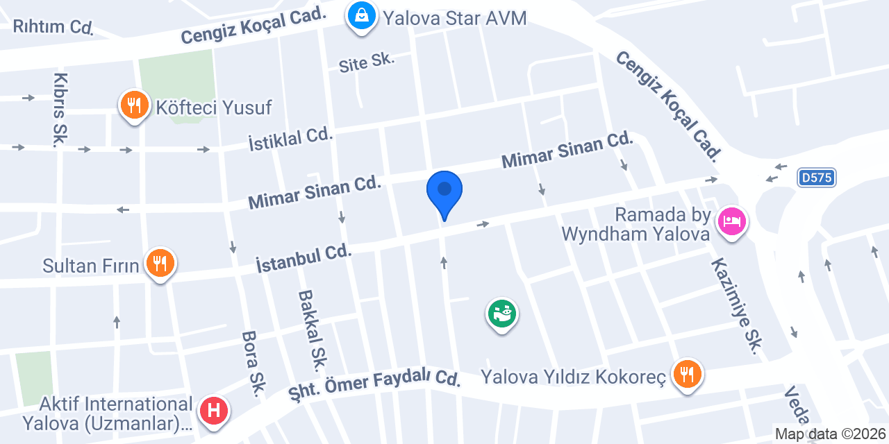 Balyoz Burger konumu