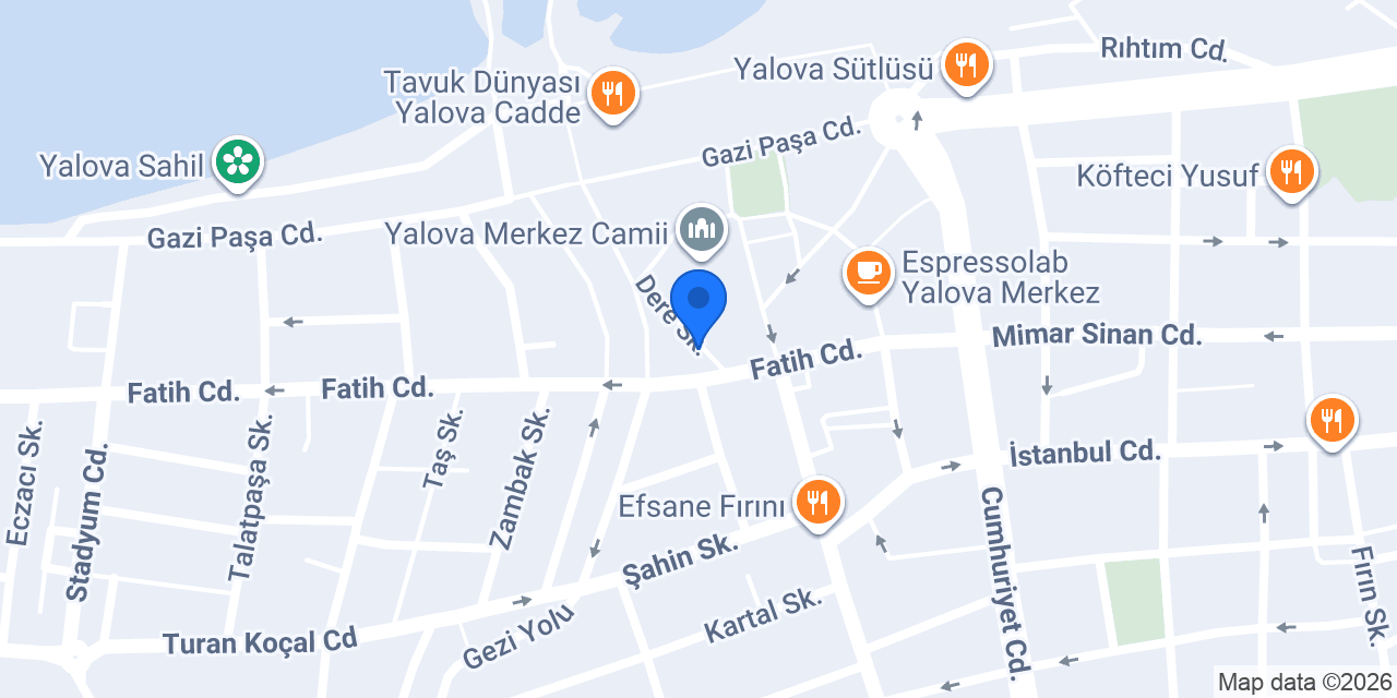 Otto Yalova konumu