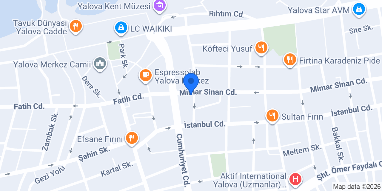 Sedar Emlak konumu