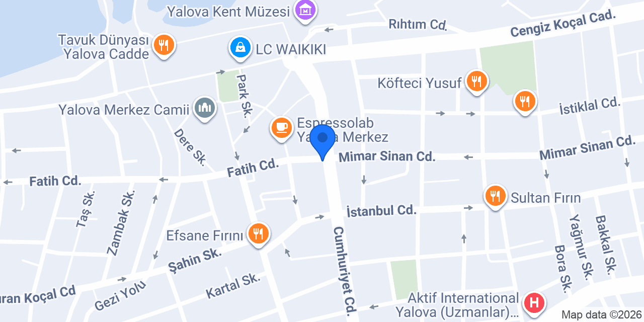 TORUNLAR HUKUK BÜROSU konumu