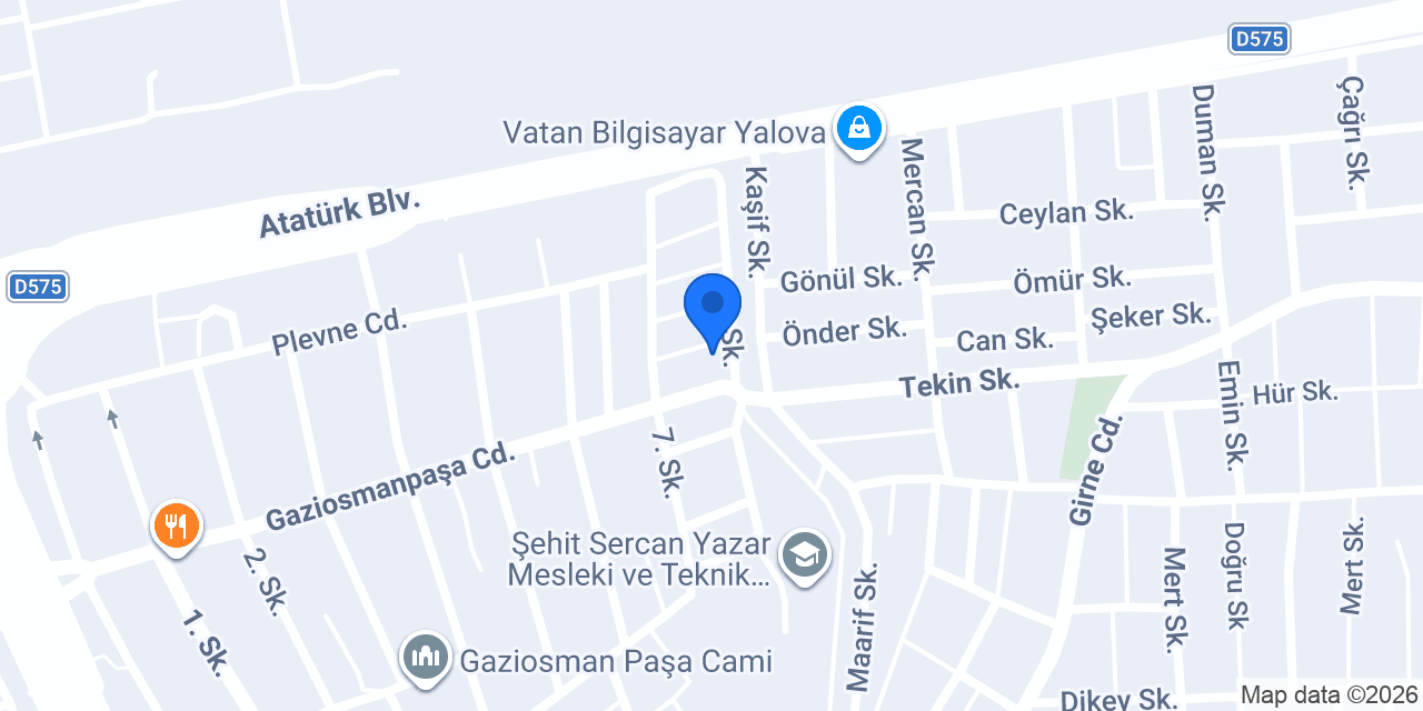 Duru Ev Yemekleri konumu