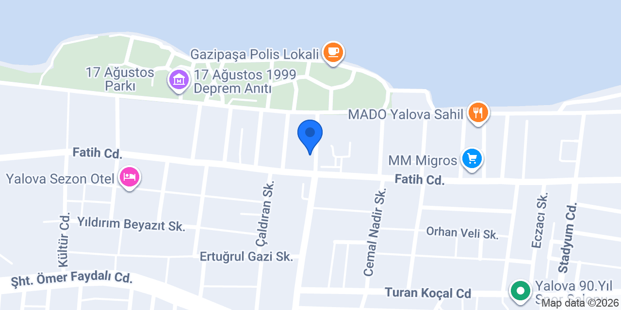 Hogwarts Express Yalova konumu